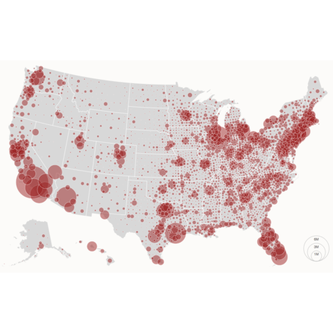 All d3 map projection